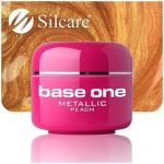 metallic 5 = s79 Peach base one żel kolorowy gel kolor SILCARE 5 g